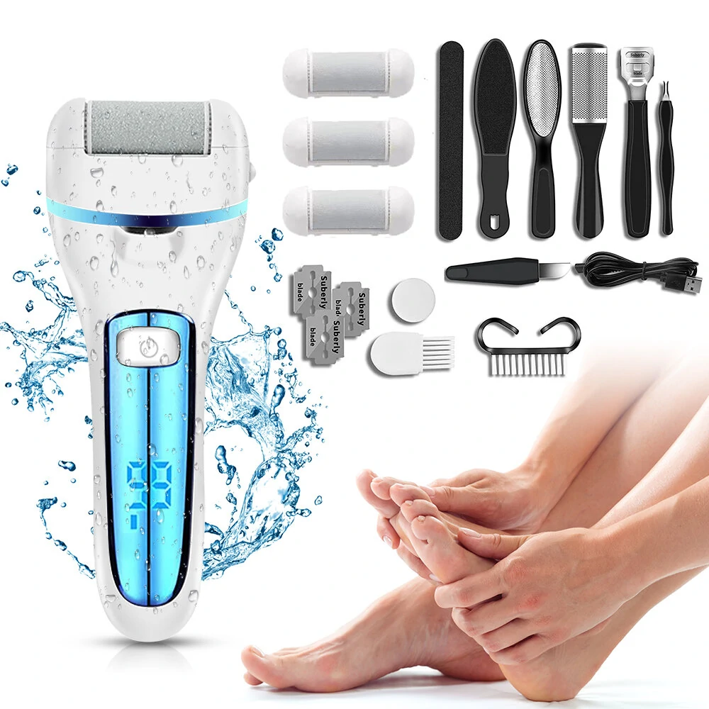 (image for) Electric Foot Grinding Set Electric Foot Grinder for Automatic Callus Removal Foot Grinder