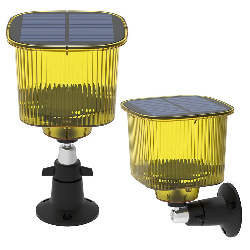 Solar Powered Animal Repeller Infrared Motion Sensor Alarm Light Waterproof Anti-Theft Repellent Anti-Wolf Light Animal Repellent Timed Recording Loud Speaker Sound (image for) Solar Powered Animal Repeller Infrared Motion Sensor Alarm Light Waterproof Anti-Theft Repellent Anti-Wolf Light Animal Repellent Timed Recording Loud Speaker Sound